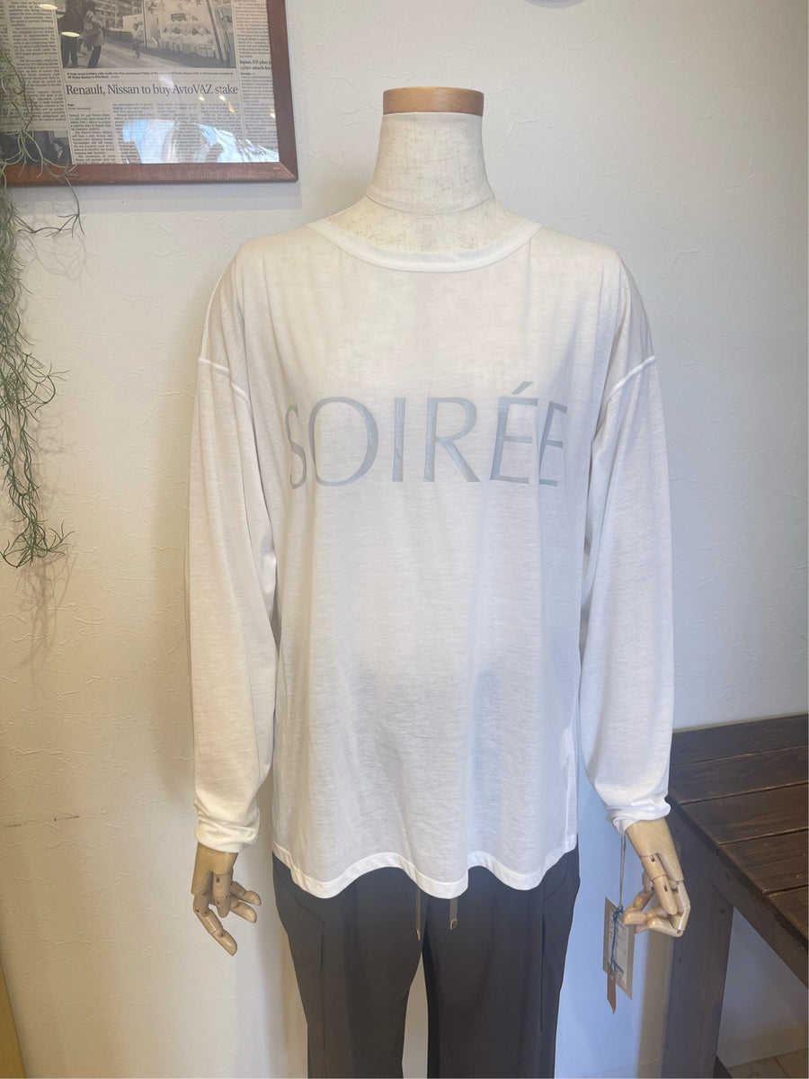 ☆新品！カフネ シアロゴT ロンT カットソー