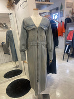 画像をギャラリービューアに読み込む, MIDVEIN//デニムシャツワンピース
