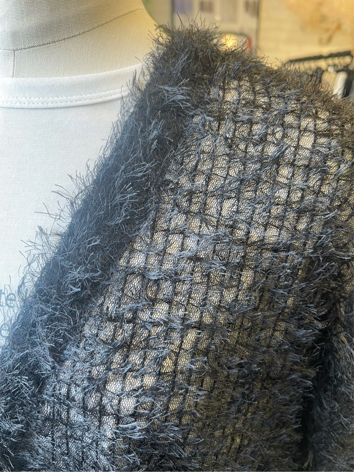 cafune//フェザーチュールｖネックカーディガン