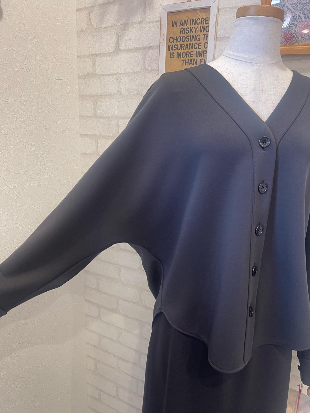 cafune//ｖネックカーディガン