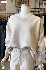 画像をギャラリービューアに読み込む, squady//ダブルフェイスクルーネックニット
