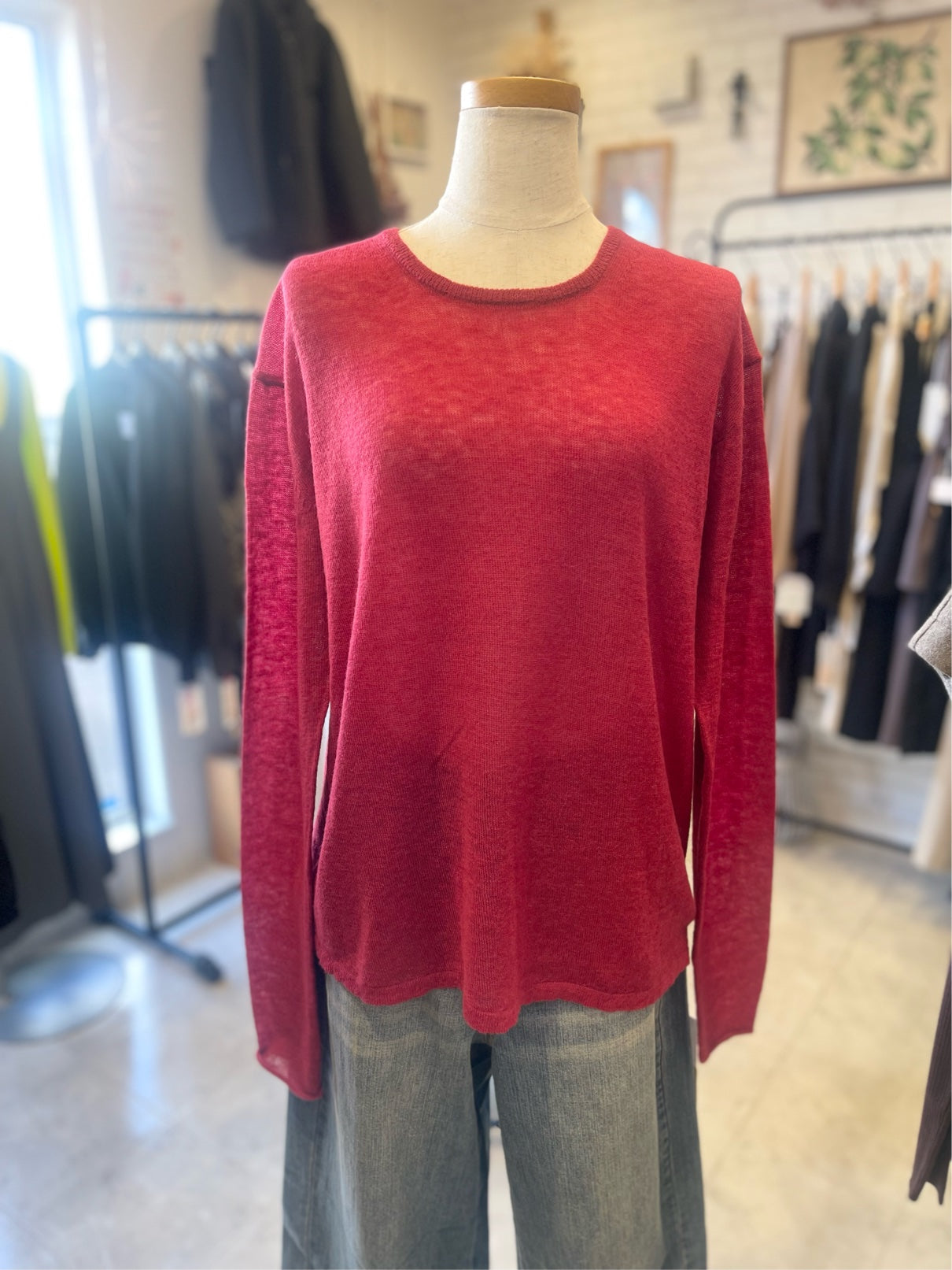 CYNICAL//クルーネックニット