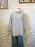 画像をギャラリービューアに読み込む, cafune//ウールライクシャツ
