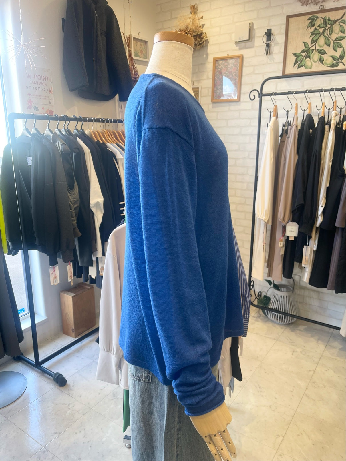 CYNICAL//クルーネックニット