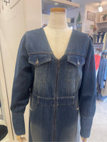 画像をギャラリービューアに読み込む, MIDVEIN//デニムシャツワンピース
