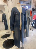 画像をギャラリービューアに読み込む, MIDVEIN//デニムシャツワンピース
