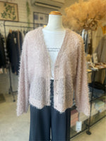 画像をギャラリービューアに読み込む, cafune//フェザーチュールｖネックカーディガン

