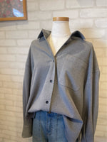 画像をギャラリービューアに読み込む, cafune//ウールライクシャツ
