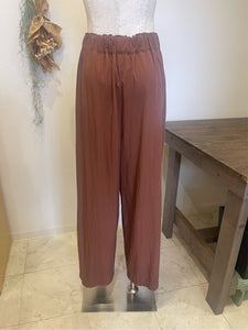 cafune//コットンナイロンワイドパンツ
