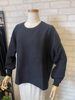 画像をギャラリービューアに読み込む, squady//ダブルフェイスクルーネックニット
